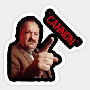 Cannon - Frank Cannon Sticker